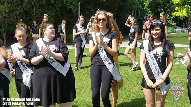 Miss Diamond Australia Day One